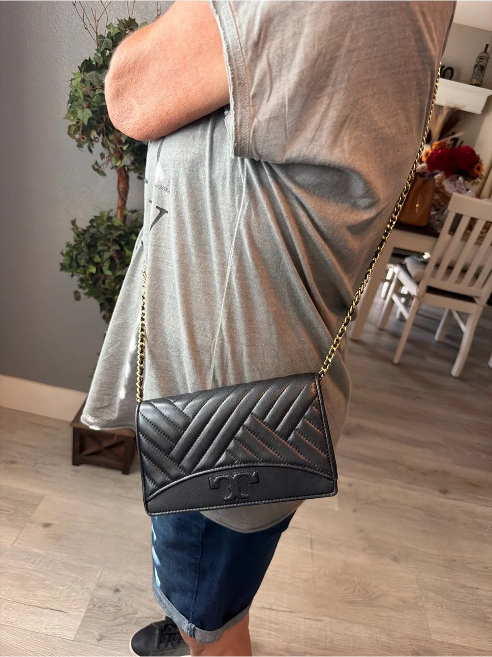 Tory Birch Quilted Cross Body